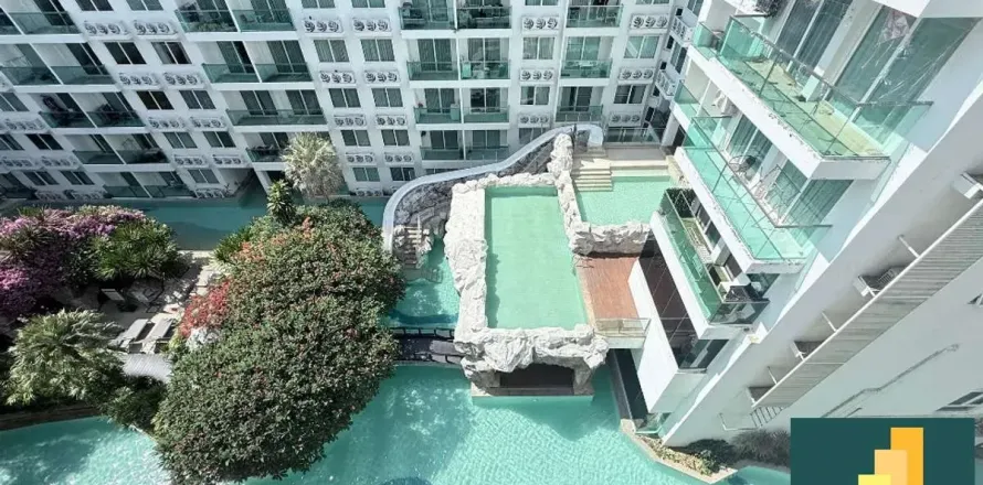 Condominio de 1 dormitorio en Jomtien Beach, Pattaya, Tailandia № 211021