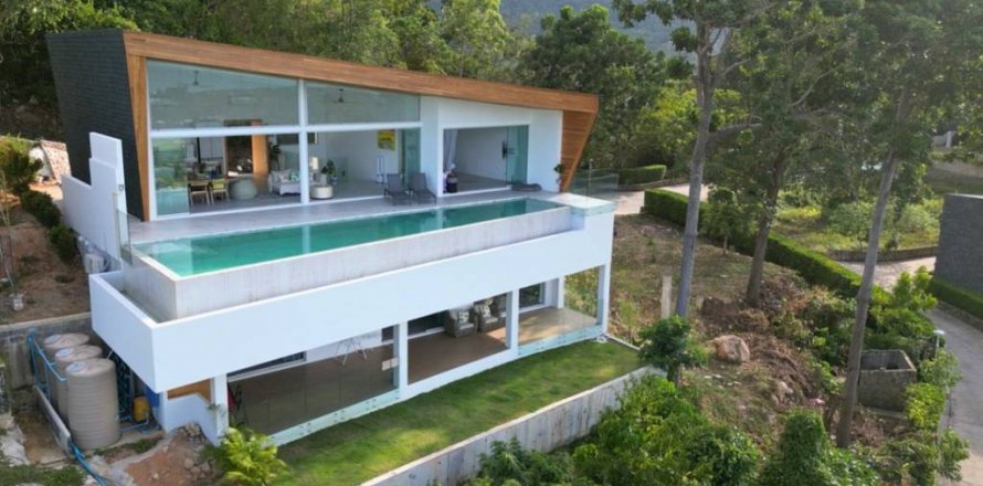 Вилла в Самуи, Таиланд с 4 спальнями  № 144657