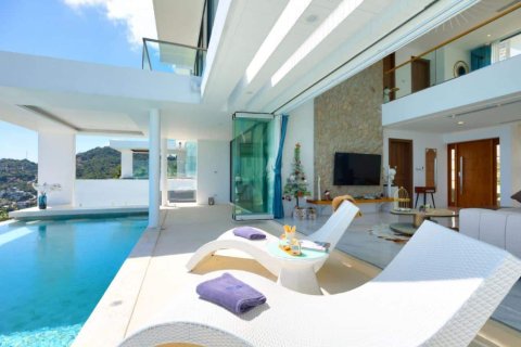 Villa à Ko Samui, Thaïlande 4 chambres № 166589