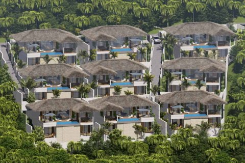 Villa in Ko Samui, Thailand 4 Schlafzimmer № 166588 - Foto 19