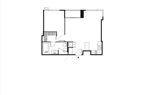 Студия в кондо в Патхум Ване, Бангкок, Таиланд № 171820 - фото 6