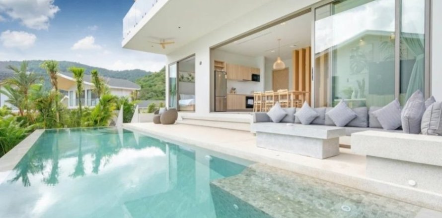 Вилла в Кату, Таиланд с 3 спальнями  № 169042