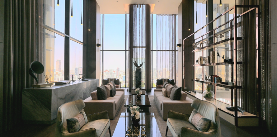 Condo à Bangkok, Thaïlande, 2 chambres № 185771