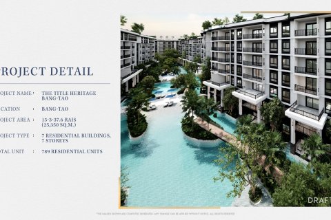 Студия в кондо в Пхукете, Таиланд № 160218 - фото 7