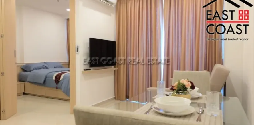 Condominio de 1 dormitorio en Pattaya, Tailandia № 212955
