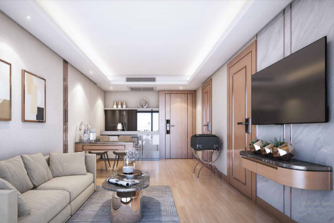 Studio dans le Condo à Pattaya, Thaïlande  № 172194