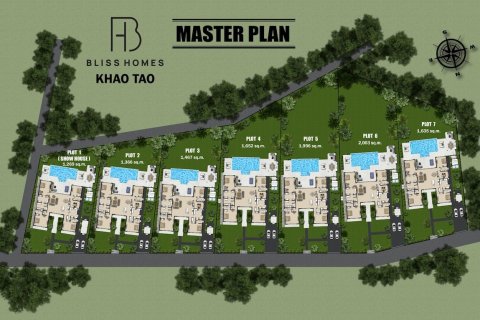 Вилла в Хуа Хине, Таиланд с 4 спальнями  № 169798 - фото 18