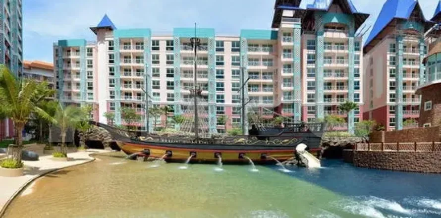 Condominio de 1 dormitorio en Jomtien Beach, Pattaya, Tailandia № 211131