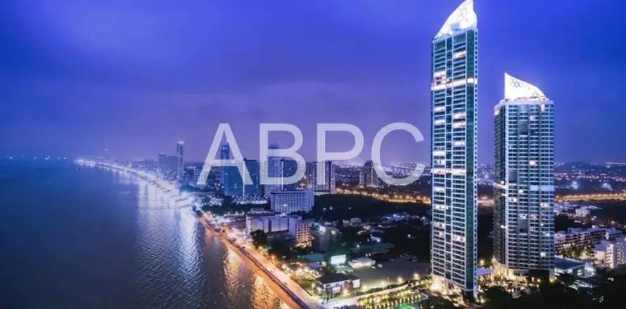 Condominio de 2 dormitorios en Jomtien Beach, Pattaya, Tailandia № 211130