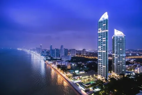 Condominio de 2 dormitorios en Jomtien Beach, Pattaya, Tailandia № 211130 - foto 11