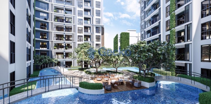 Condo à Pattaya, Thaïlande, 2 chambres  № 195849