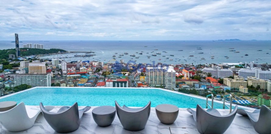 Condo à Pattaya, Thaïlande, 2 chambres № 197264