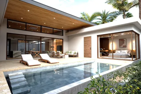 Дом в Самуи, Таиланд с 3 спальнями  № 148823 - фото 1