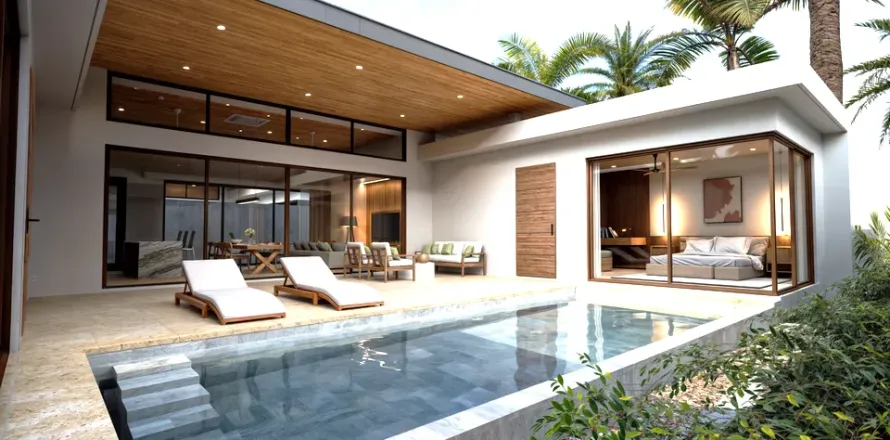 Дом в Самуи, Таиланд с 3 спальнями  № 148823