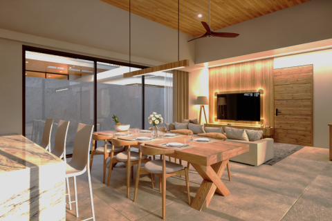 Дом в Самуи, Таиланд с 3 спальнями  № 148823 - фото 3