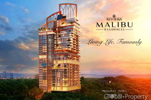 Кондоминиум с 1 спальней в Паттайе, Таиланд № 163950