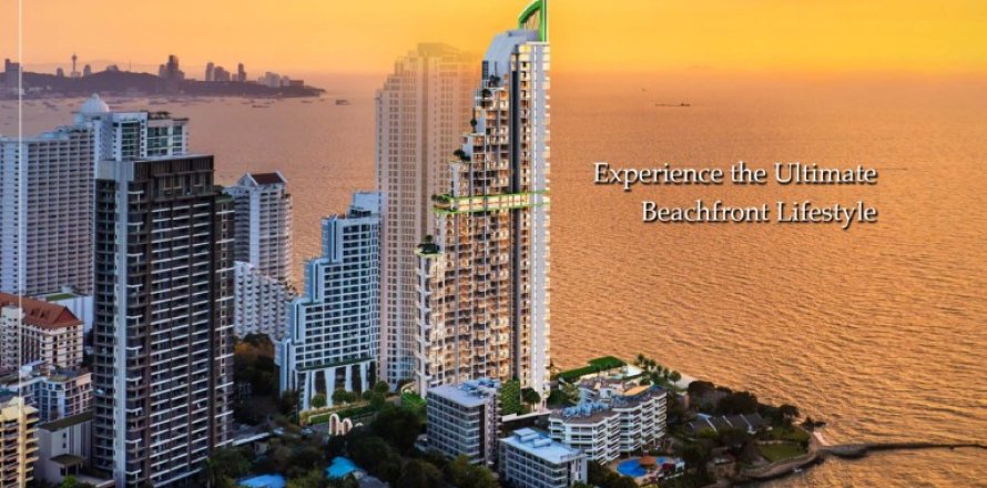 Condo in Pattaya, Thailand, 2 bedrooms  № 163954
