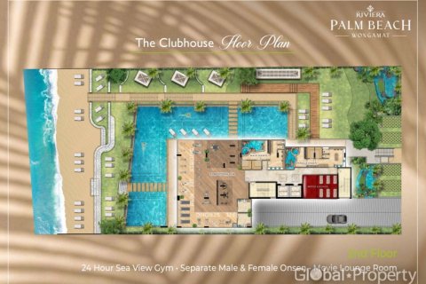 Condo in Pattaya, Thailand, 2 bedrooms  № 163954 - photo 17