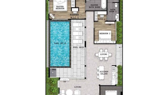 Villa à Phuket, Thaïlande 2 chambres № 165866 - photo 11