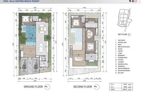 Villa in Phuket, Thailand 3 bedrooms № 165864 - photo 10