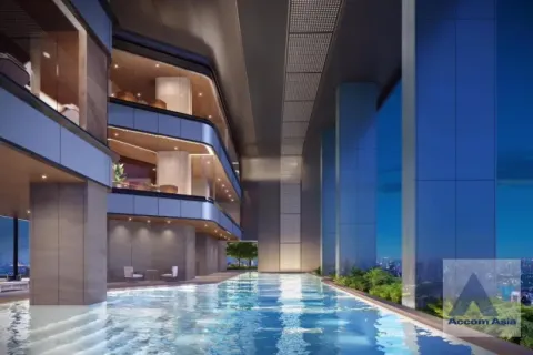 Condominio de 1 dormitorio en Bang Rak, Bangkok, Tailandia № 219675