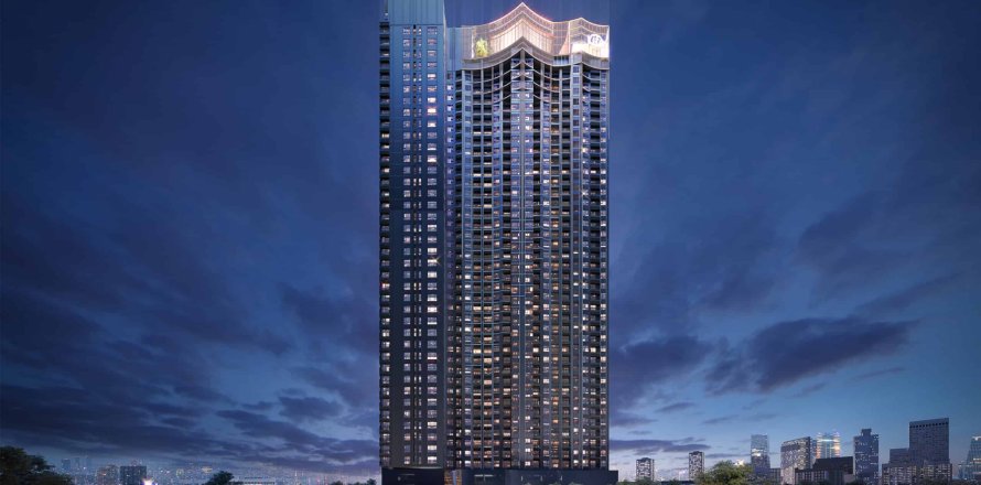 Condo à Bangkok, Thaïlande, 1 chambre № 165995