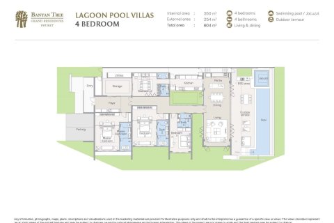 Вилла в Банг Тао, Таиланд с 4 спальнями  № 165997 - фото 8