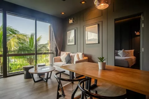 Condo à Phuket, Thaïlande, 2 chambres  № 145421 - photo 1