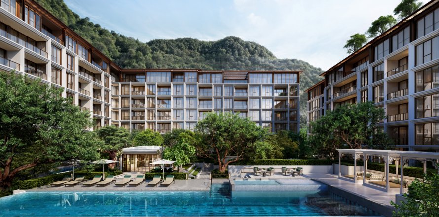 Квартира в Пхукете, Таиланд с 2 спальнями  № 146449