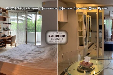Condo à Khlong Toei, Bangkok, Thaïlande, 1 chambre № 200662 - photo 14