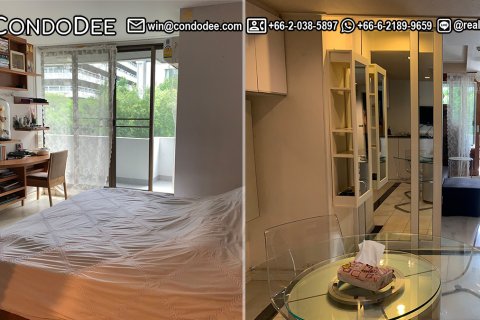 Condo à Khlong Toei, Bangkok, Thaïlande, 1 chambre  № 200662