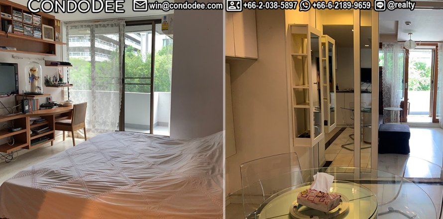Condo à Khlong Toei, Bangkok, Thaïlande, 1 chambre № 200662