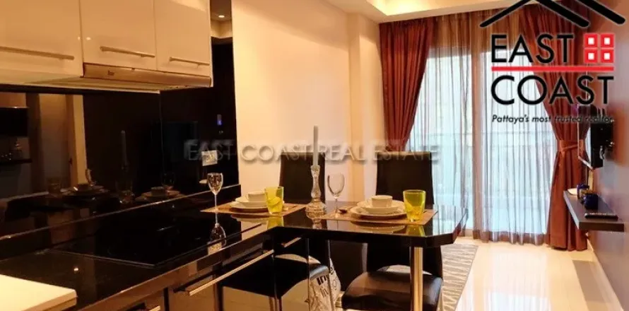 Condominio de 1 dormitorio en Pattaya, Tailandia № 212796