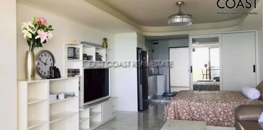Estudio en el condominio en Jomtien Beach, Pattaya, Tailandia № 212800