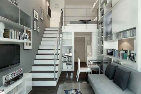 Кондоминиум с 1 спальней в Бангкоке, Таиланд № 143219 - фото 2