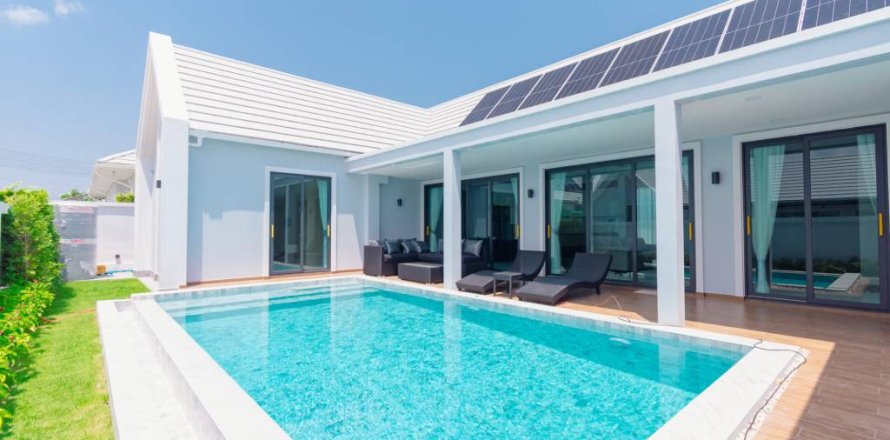 Вилла в Хуа Хине, Таиланд с 3 спальнями  № 172682