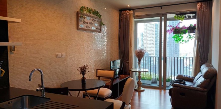 Condo à Khlong Toei, Bangkok, Thaïlande, 2 chambres № 158684