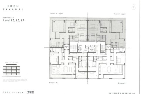 Кондоминиум с 2 спальнями в Бангкоке, Таиланд № 166154 - фото 12