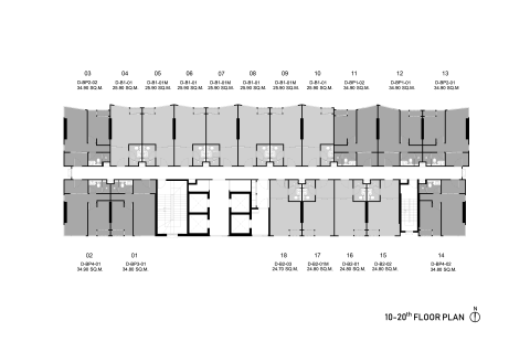 Condo à Bangkok, Thaïlande, 1 chambre  № 166156 - photo 14