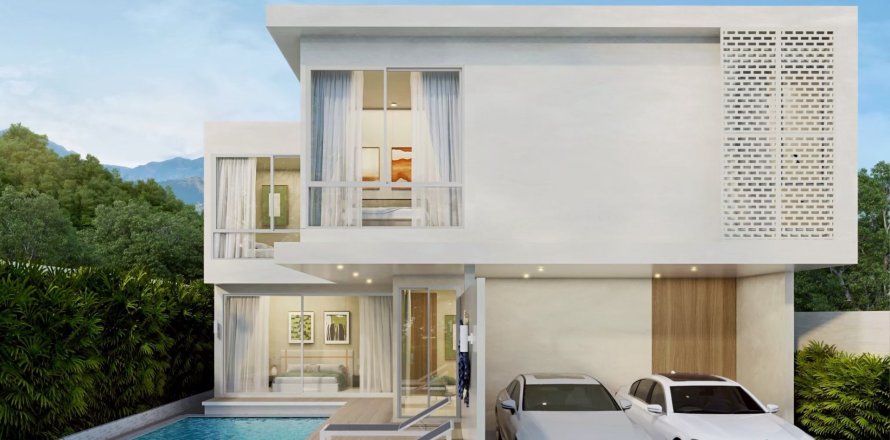 Вилла в Пхукете, Таиланд с 4 спальнями  № 163251