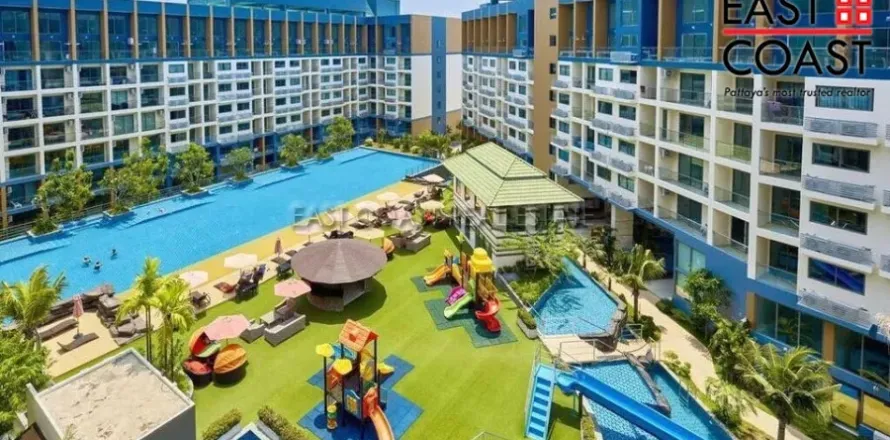 Condominio de 1 dormitorio en Jomtien Beach, Pattaya, Tailandia № 213169