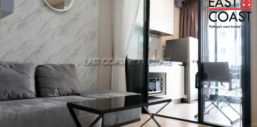 Condominio de 1 dormitorio en Pattaya, Tailandia № 213168
