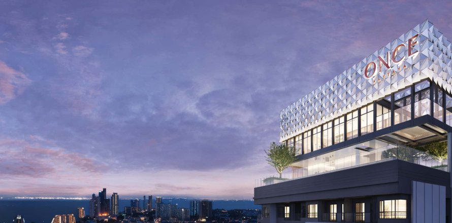 Пентхаус в Паттайе, Таиланд с 2 спальнями  № 165503