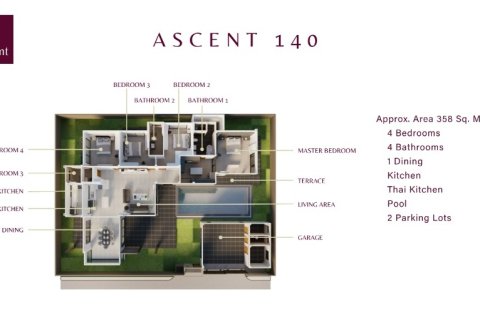 Villa à Pattaya, Thaïlande 4 chambres № 165509 - photo 7