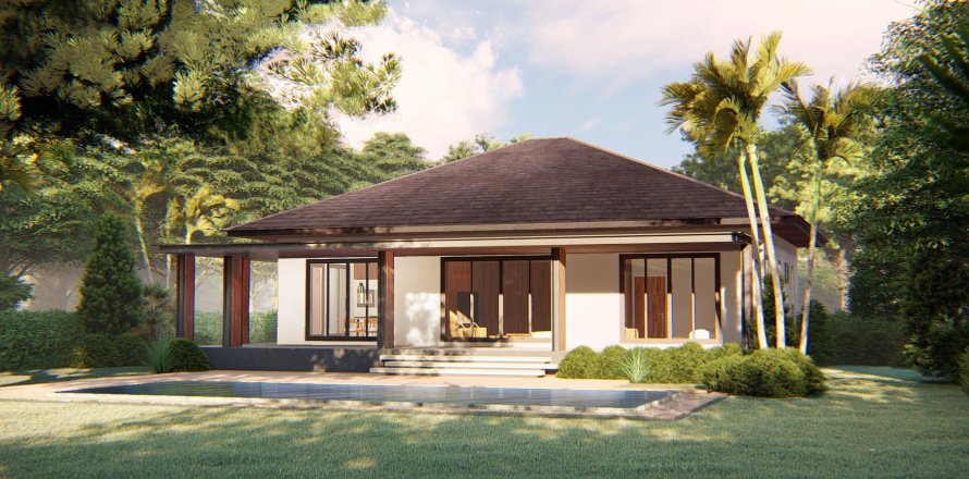 Вилла в Паттайе, Таиланд с 4 спальнями  № 167599