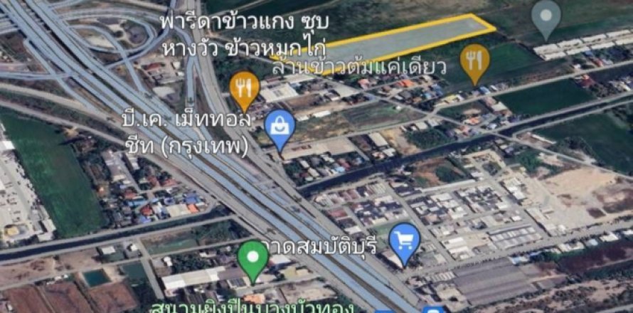 Land in Bang Bua Thong, Thailand 16956 sq.m. № 160754