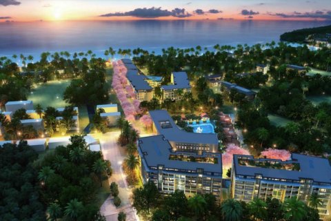 Eigentumswohnung auf Naithon Beach, Thailand, 1 Schlafzimmer  № 223438
