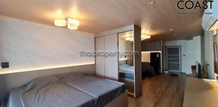 Estudio en el condominio en Pattaya, Tailandia № 212438