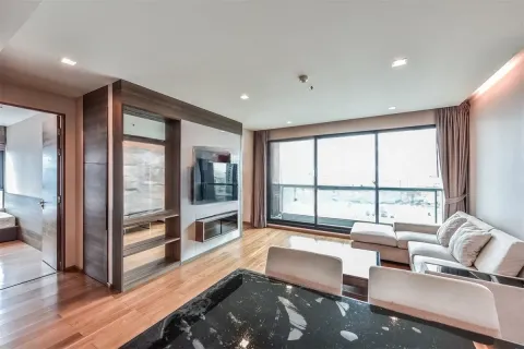 Condo à Bang Rak, Bangkok, Thaïlande, 2 chambres  № 163538