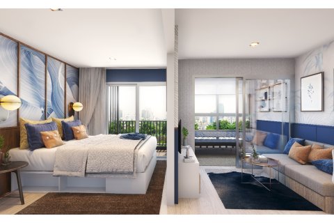 Condo à Bangkok, Thaïlande, 1 chambre  № 203582 - photo 2
